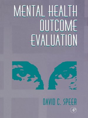 cover image of Mental Health Outcome Evaluation